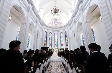 写真：キリスト教式